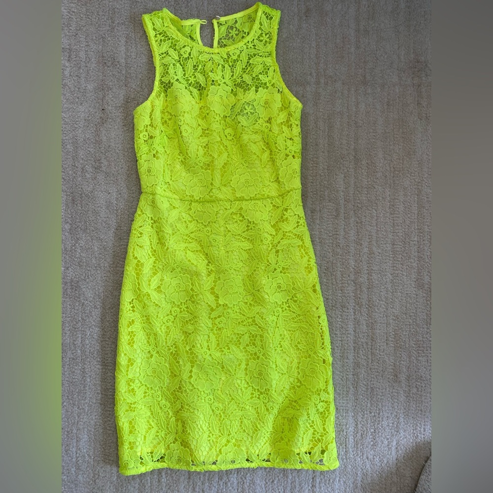 J. Crew yellow dress